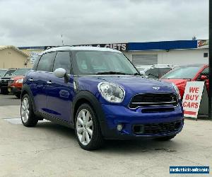 2015 Mini Countryman R60 Cooper S Wagon 5dr Man 6sp 1.6T [MY15] Blue Manual M